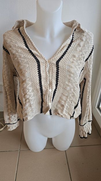 Blouse style gilet kiabi taille 42-44