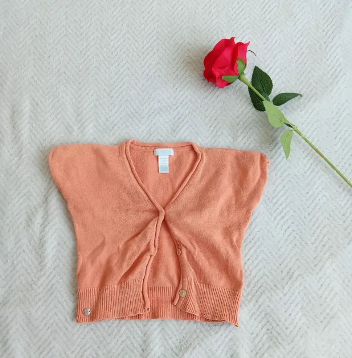 Gilet fille ⭐ très bon état ⭐ Taille 12 mois ⭐ obaibi