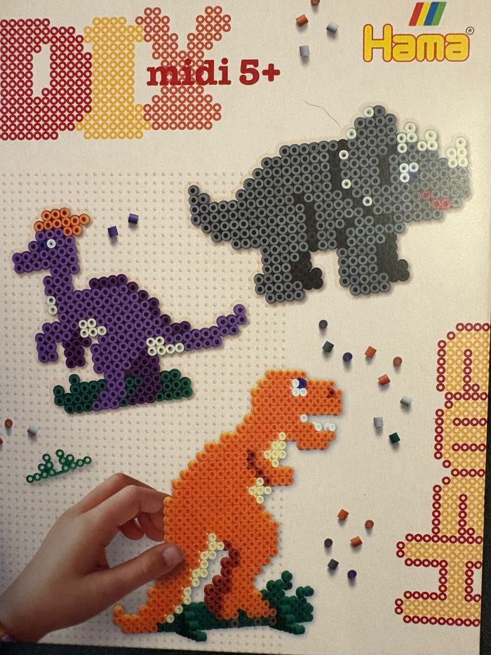 Hama - Le monde des dinosaures 3434 - photo numéro 2
