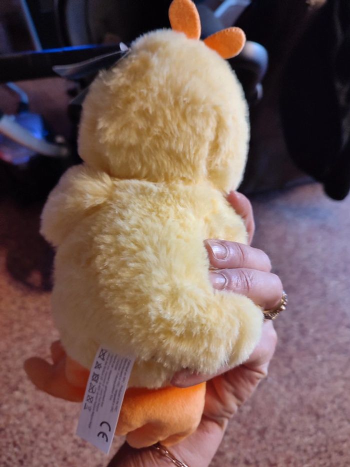 Peluche musicale poussin - photo numéro 3