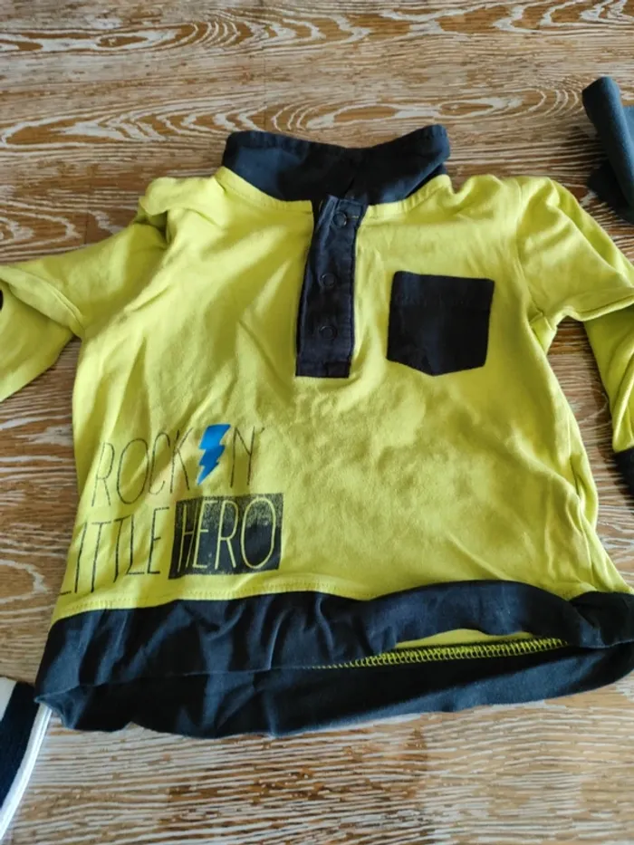 🍁 lot de 10 teeshirts manches longues taille 6 mois🍁 - photo numéro 6