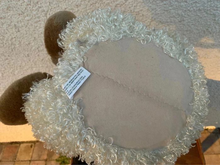 Jolie petit panier pour enfant avec peluche mouton - photo numéro 4
