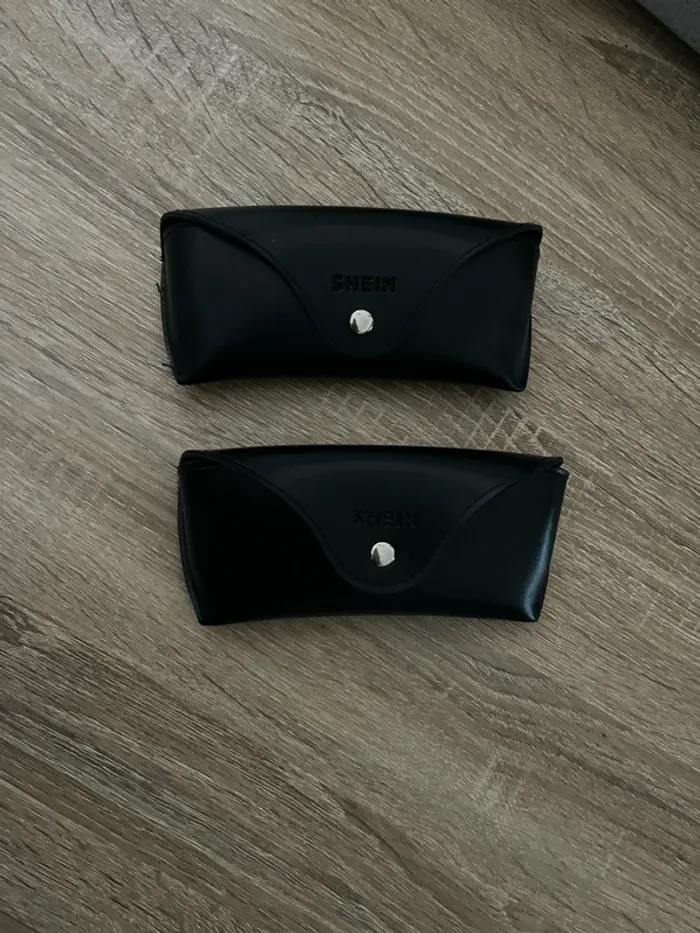 Lot de 2 boîtes à lunettes