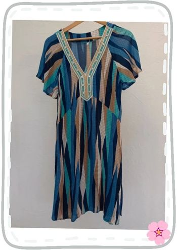 Robe bleu ligne Taille 40