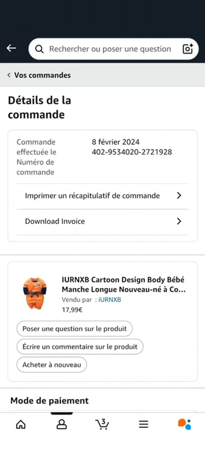 Pyjama ou déguisement dragon ball Z - photo numéro 6