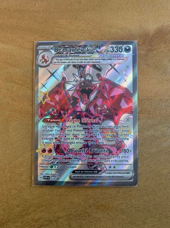 Carte Pokemon Dracaufeu EX SVP FR 074