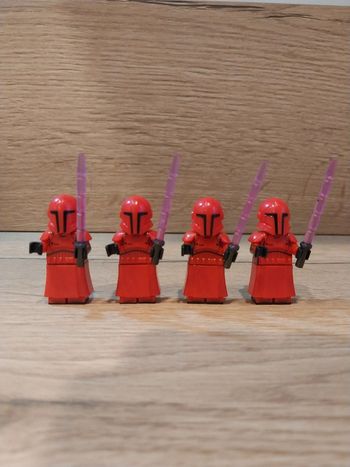 Figurines type lego 4 impérial Praetorian Guard stormtroopers star wars