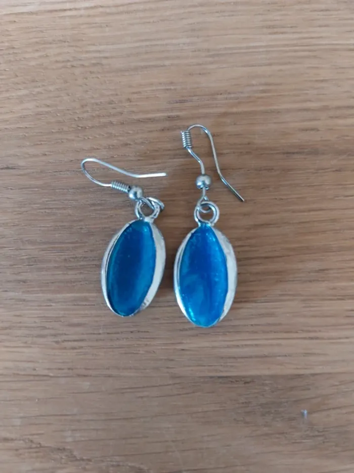 Parrure bijoux bleue - photo numéro 2