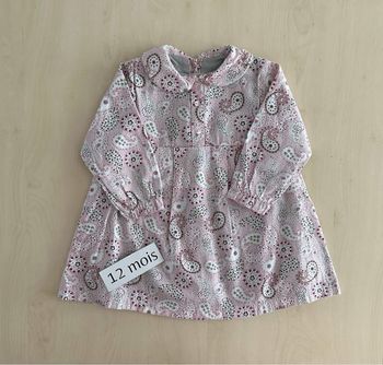 Robe bébé fille - taille 12 mois 74 cm