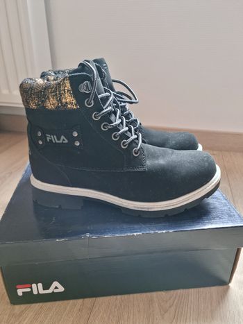 Bottines noires Fila taille 38