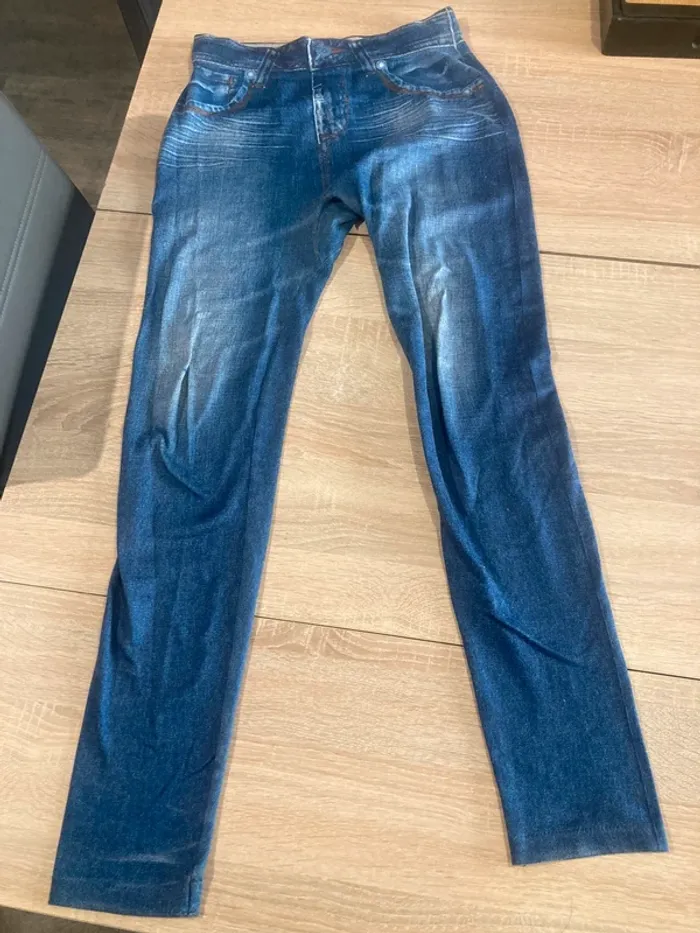 Legging effet jean