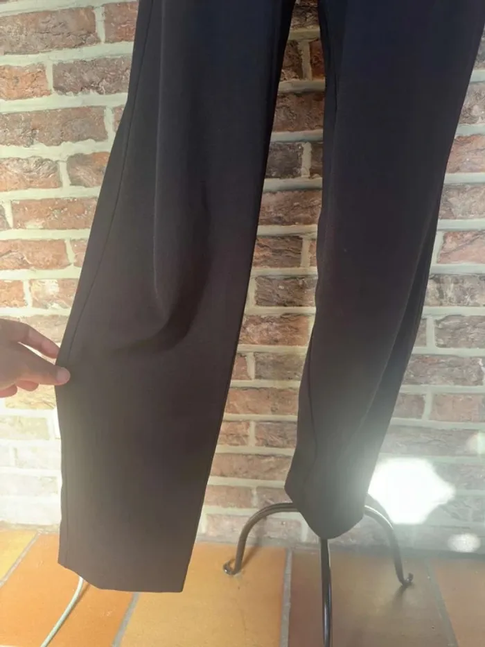 Pantalon droit noir H&M Taille S/ 36 - photo numéro 5