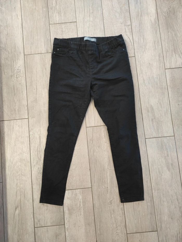 Pantalon noir slim femme 44