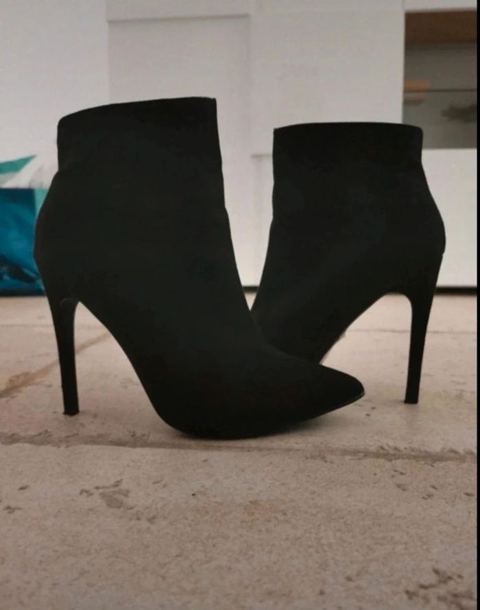 Bottines velour - photo numéro 2