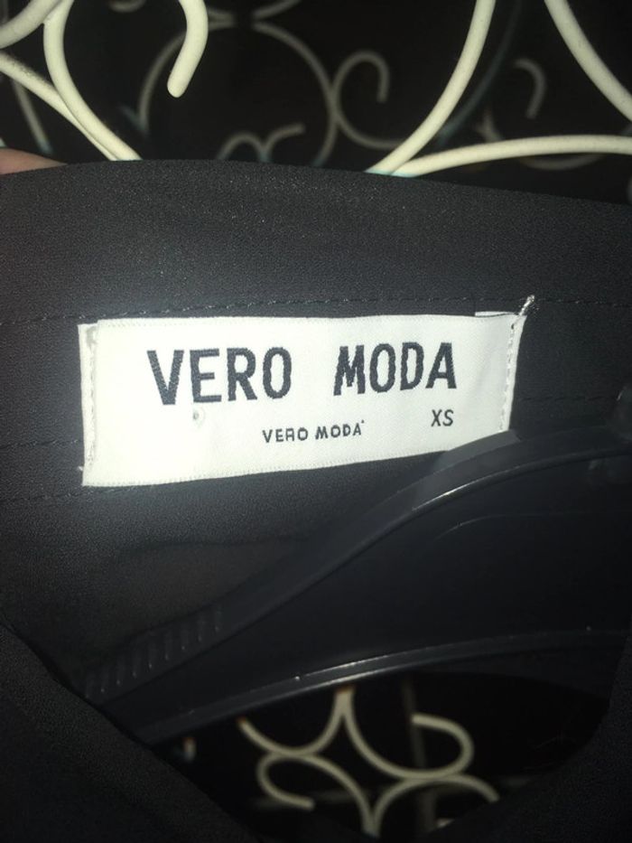Belle chemise noire vero moda nickel xs - photo numéro 5