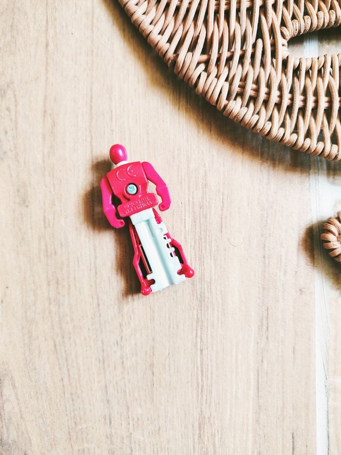 🔑 Power rangers megaforce clé/keys ranger rouge Mighty Morphin marque Bandai - photo numéro 2