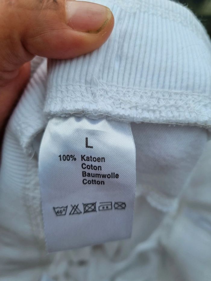 Pantacourt blanc - photo numéro 2