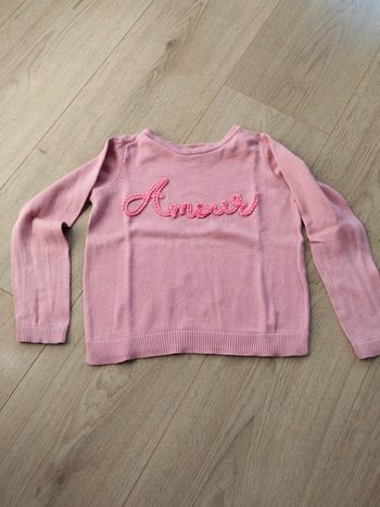 Pull fille 4 ans