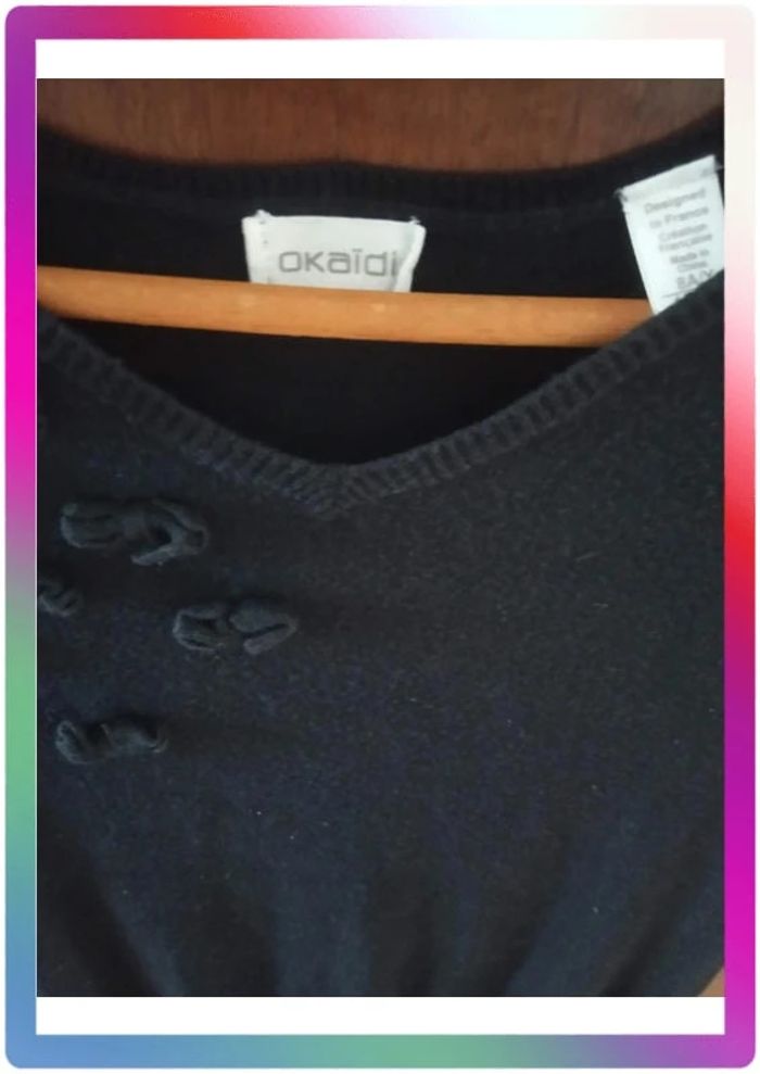 👗 Robe bleu marine - MC - 8 ans - Okaïdi 👗 - photo numéro 2