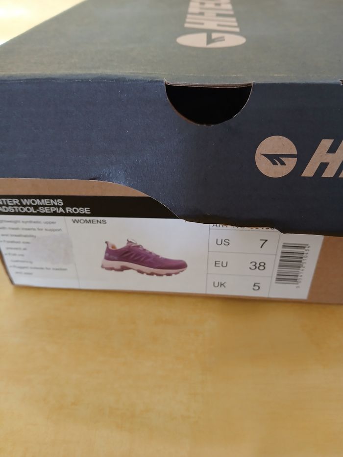 Baskets de randonnée femme hi-tec mauve 38 - photo numéro 7