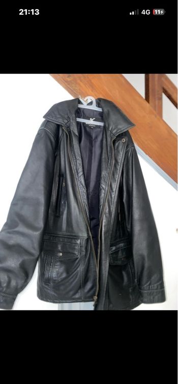 Veste en cuir