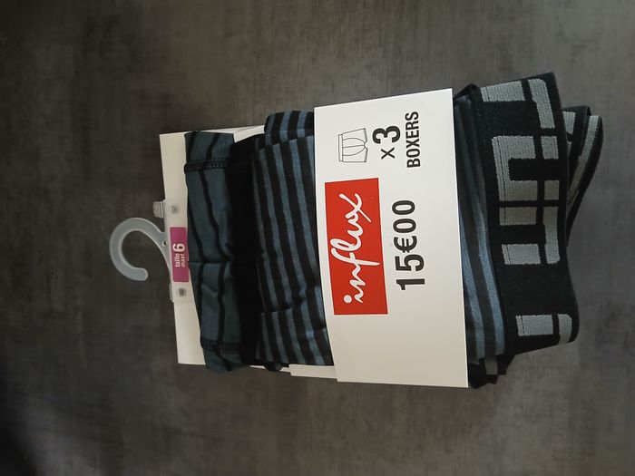 lot de trois boxers homme XXL