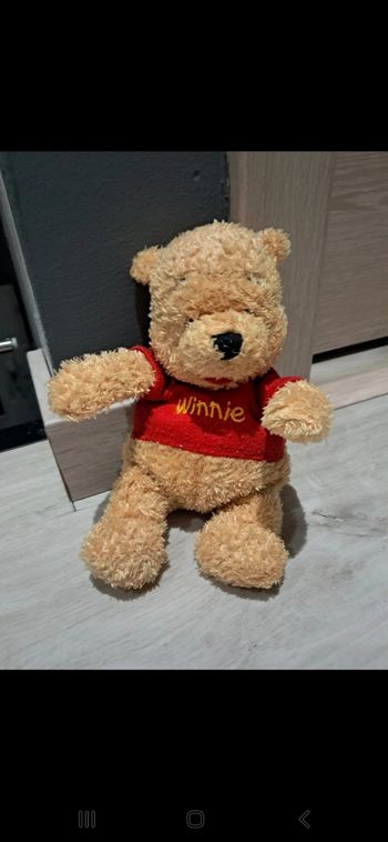 Peluche winnie l'ourson vintage 2002