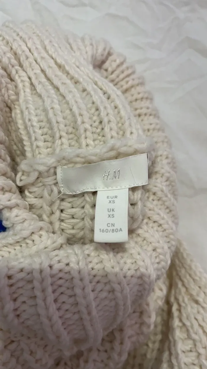 Pull sans manche beige h&m - photo numéro 5