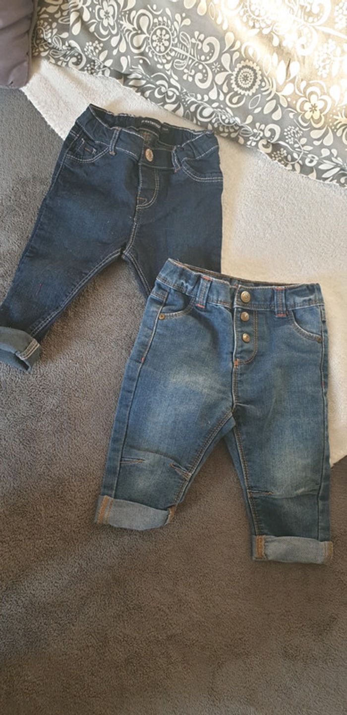 Lot 2 jean 9mois