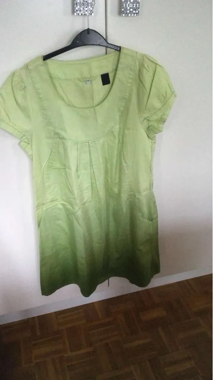 Robe degrade verte  T40