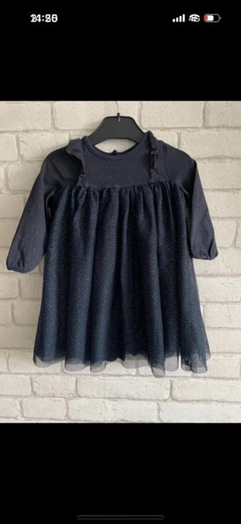 Robe Petit Bateau taille 18 mois