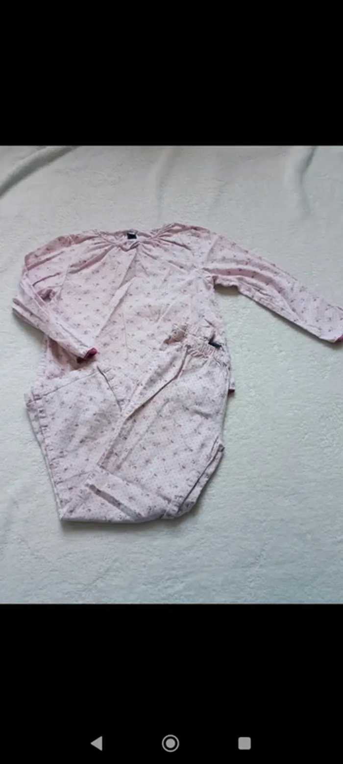 Pyjama fleuri sergent major 6 ans