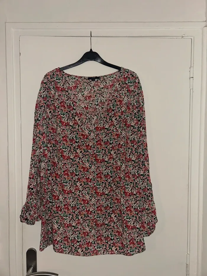 Blouse fleurie