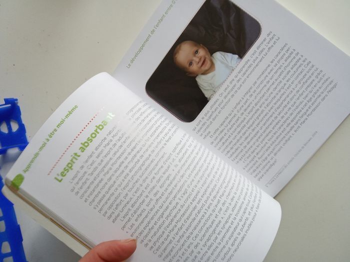 Livre édition Eyrolles, pédagogie Montessori de la naissance à 3 ans, apprends moi à être moi même, accompagnement parentalité, puériculture - photo numéro 3