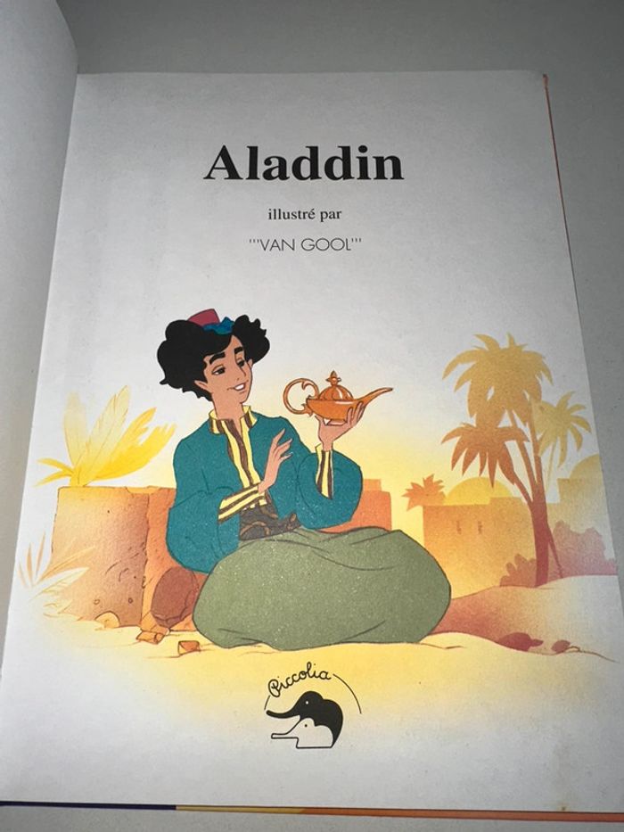 Livre enfant “Il était une fois Aladin” conte illustré - photo numéro 2