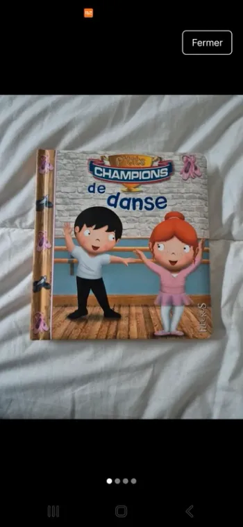 Livre enfant danse