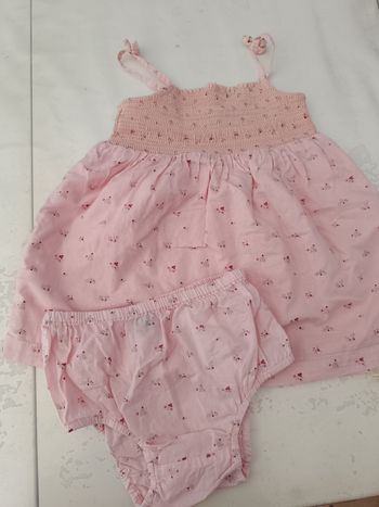 Robe rose d'été