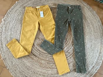 2 pantalons fille
