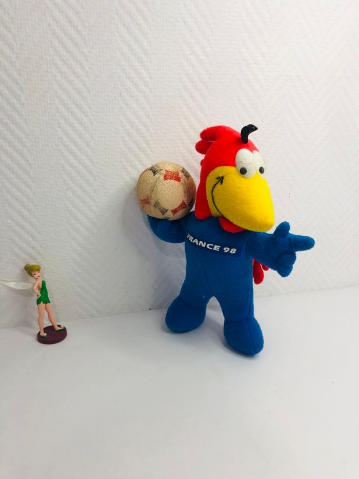 Peluche mascotte Footix France 98 - photo numéro 3