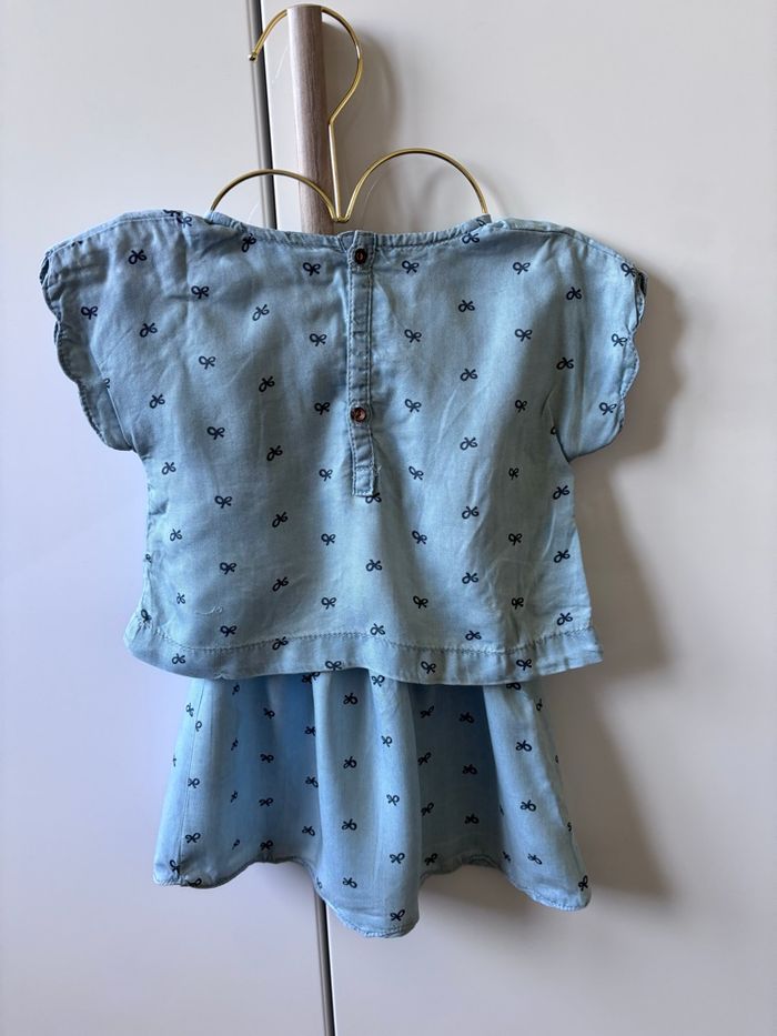 Jolie robe Zara Baby girl 12/18 mois - photo numéro 4