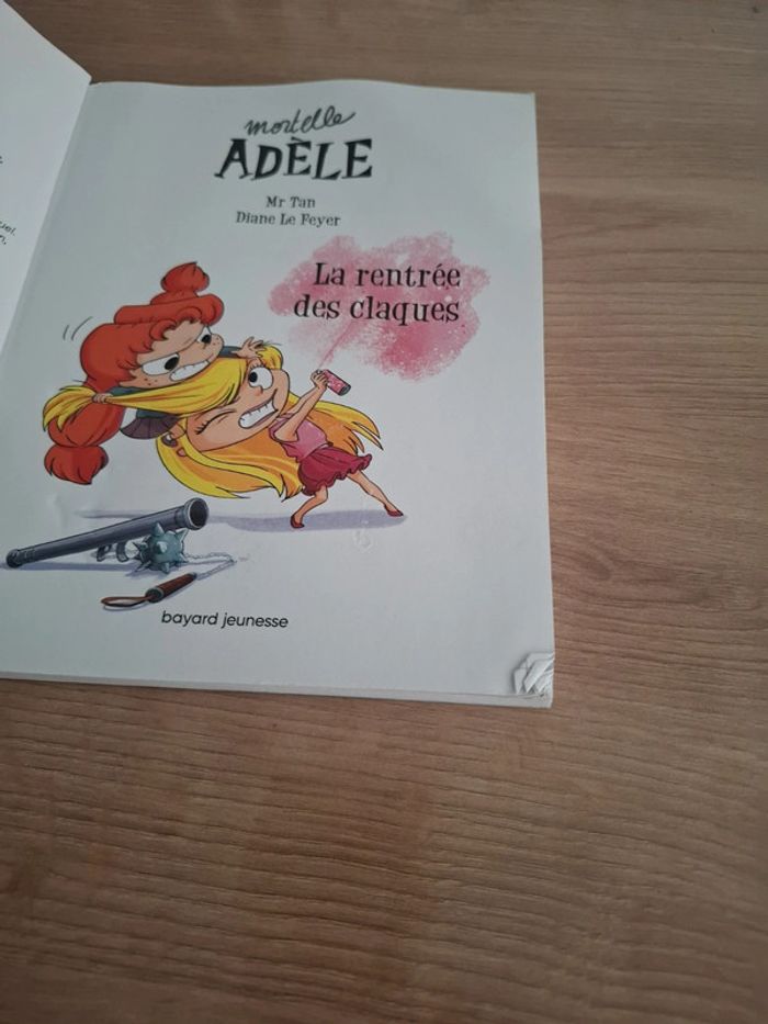 Livre mortelle adele la rentrée des claques - photo numéro 3
