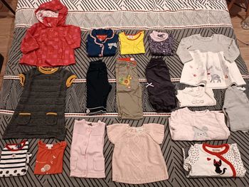 Lot de vêtements 6 mois