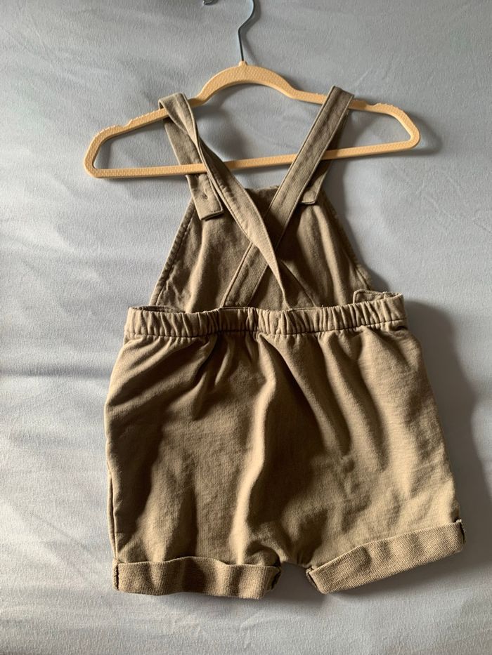 2 salopettes courte à bretelles croisées - photo numéro 6