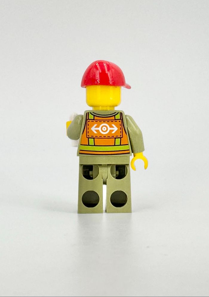 Lego Figurines City : Conducteur du Train Cargo 60198 - NEUF - photo numéro 3