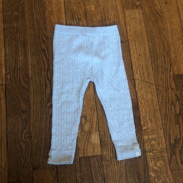 Leggings en maille côtelé