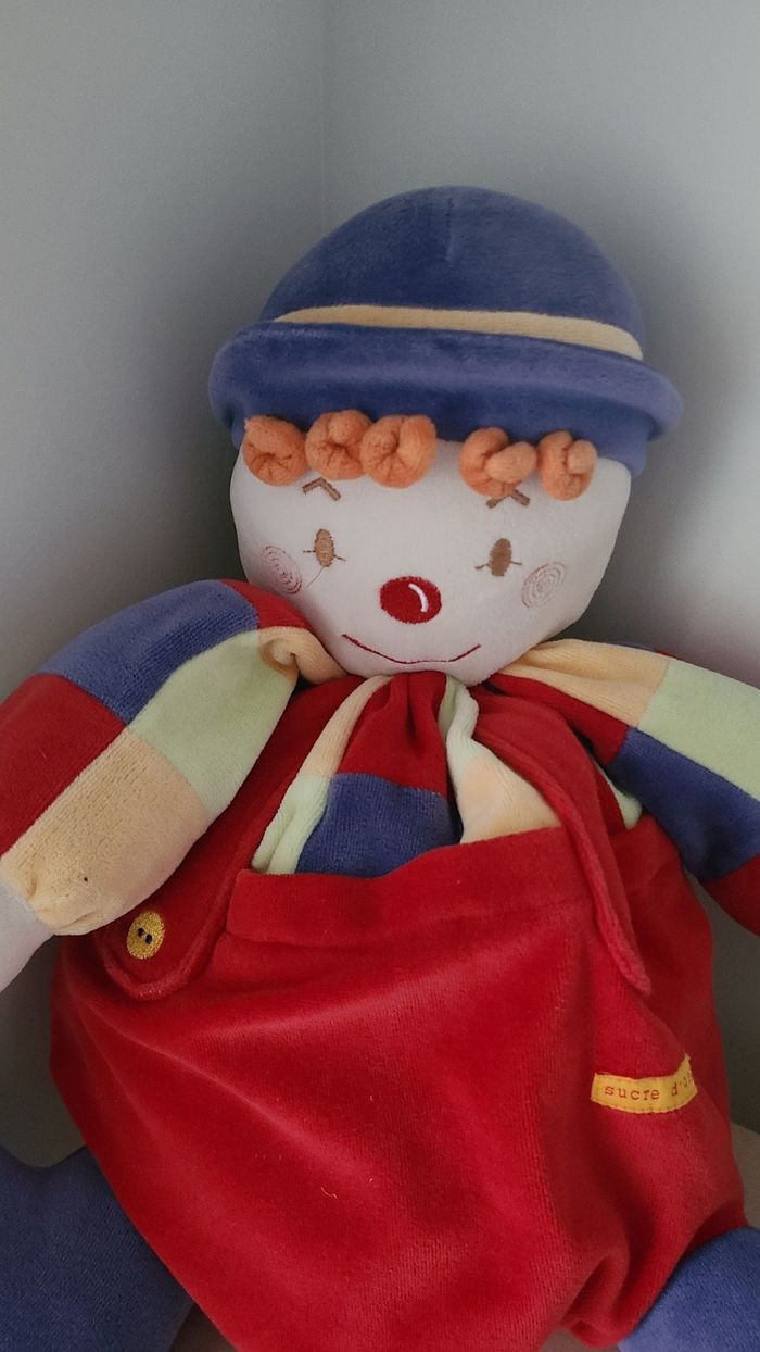 Doudou clown - photo numéro 4