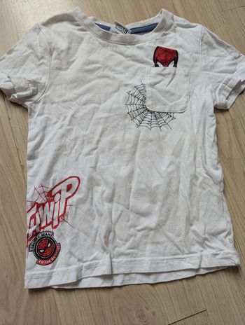 Tee shirt spiderman