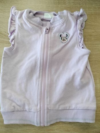 Veste sans manche Disney Baby Minnie 6 mois