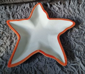 Vide poches ou plat apéritif étoile de mer