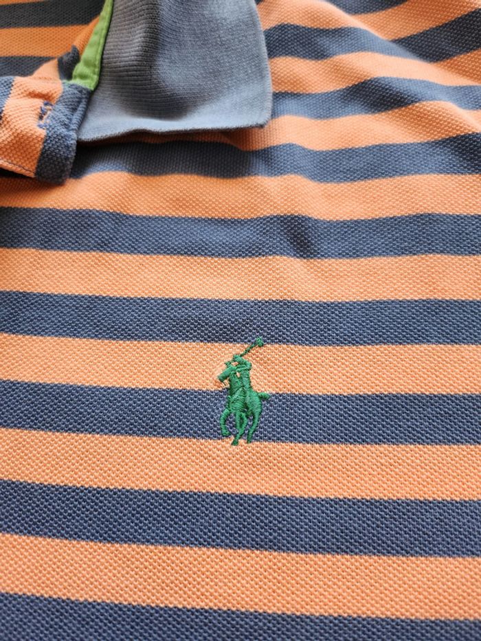 Polo Ralph lauren a rayures taille XXL - photo numéro 3